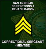 Correctional Sergeant (Mentee) Correctional Sergeant (Mentee)